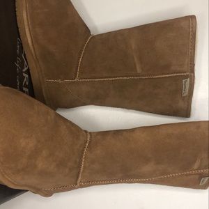 BearPaw Tall Genuine Sheepskin Lined Hickory Boot